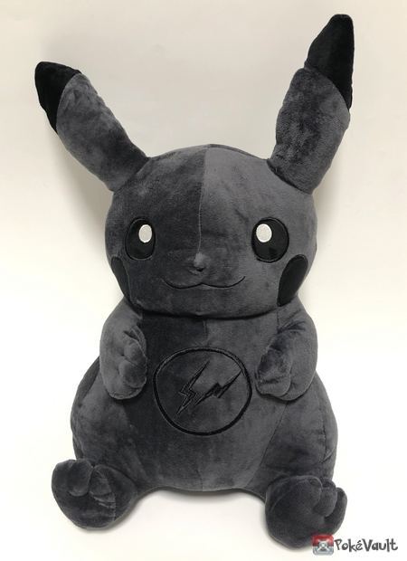 black pikachu toy